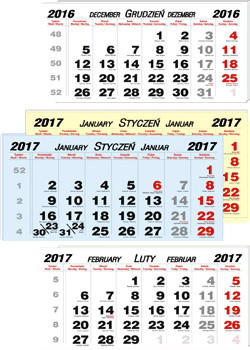 Kalendaria trjdzielne